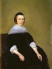 Gerard ter Borch Portrait Of A Lady painting